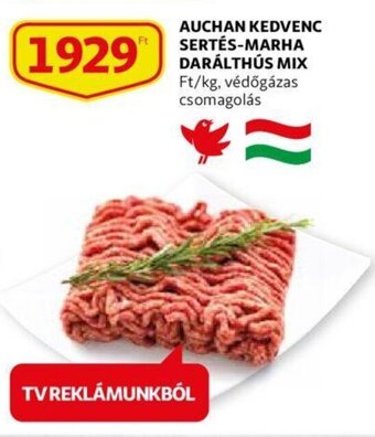 Auchan Auchan Kedvenc sertés-marha darálthús mix 1 kg ajánlat