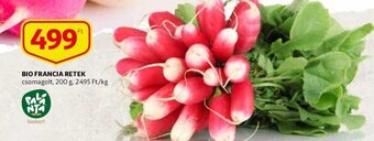 Bio francia retek 200 g