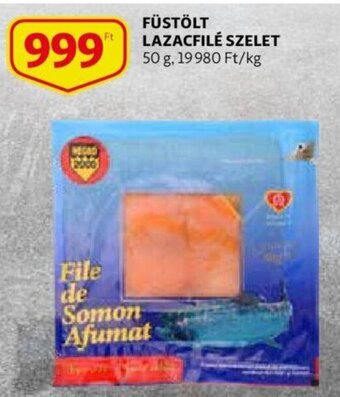 Auchan Füstölt lazacfilé szelet 50 g ajánlat
