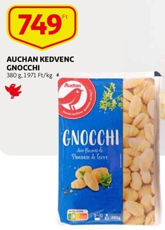 Auchan Auchan kedvenc gnocchi 380 g ajánlat