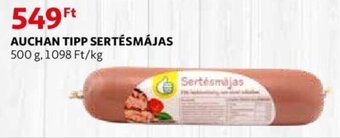 Auchan Auchan tipp sertésmájas 500 g ajánlat