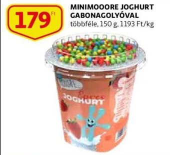 Minimooore joghurt gabonagolyóval 150 g