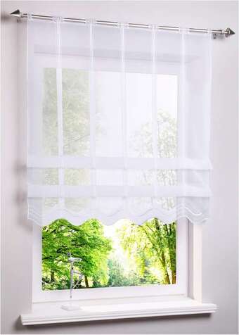 Bonprix Klipszes függöny hullámos hímzéssel ajánlat