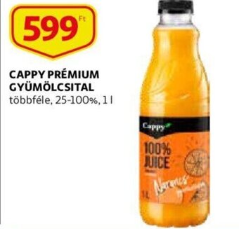 Auchan Cappy Prémium gyümölcsital 1 l ajánlat
