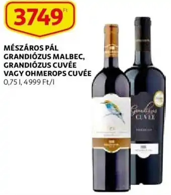 Mészáros pál grandiózus malbec, grandiózus cuvée vagy ohmerops cuvée 0,75 l