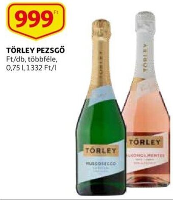 Auchan Törley pezsgő 0,75 l ajánlat