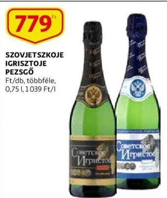Auchan Szovjetszkoje Igrisztoje pezsgő 0,75 l ajánlat