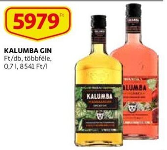Auchan Kalumba gin 0,7 l ajánlat