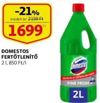 Auchan Domestos fertőtlenítő 2 l ajánlat