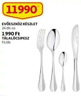 Auchan Evőeszköz készlet 24 db-os ajánlat