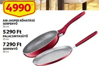 Auchan Am-Jasper kőhatású serpenyő 1 db ajánlat