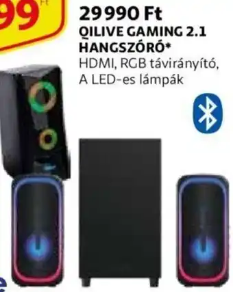 Qilive gaming 2.1 hangszóró 1 szett