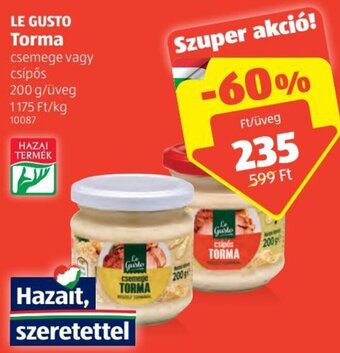 ALDI Le Gusto torma 200 g ajánlat