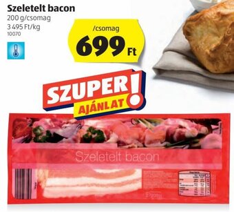 ALDI Szeletelt bacon 200 g ajánlat