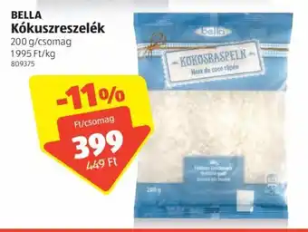 ALDI Bella kókuszreszelék 200 g ajánlat