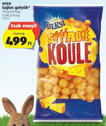 ALDI Bersi sajtos golyók 120 g ajánlat