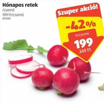ALDI Hónapos retek 1 csomó ajánlat