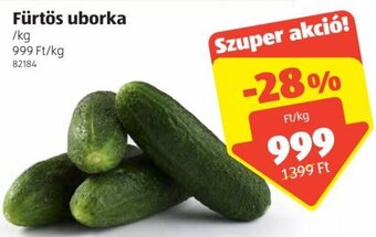 ALDI Fürtös uborka 1 kg ajánlat