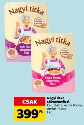 Spar Nagyi Titka süteményliszt 1 kg ajánlat