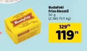 Budafoki Friss élesztő 50 g