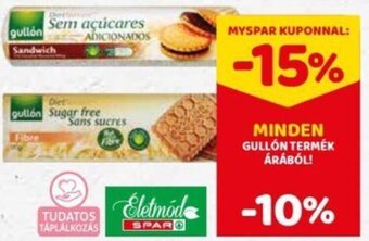 Spar Minden Gullón termék árából ajánlat