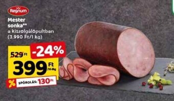 Spar Regnum mester sonka 10 dkg ajánlat