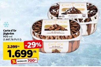 Spar Carte D'Or jégkrém 900 ml ajánlat
