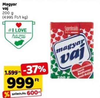 Spar Magyar vaj 200 g ajánlat