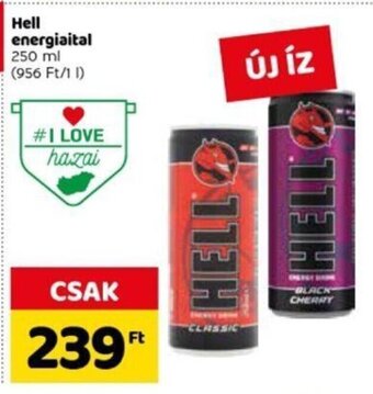 Spar Hell energiaital 250 ml ajánlat