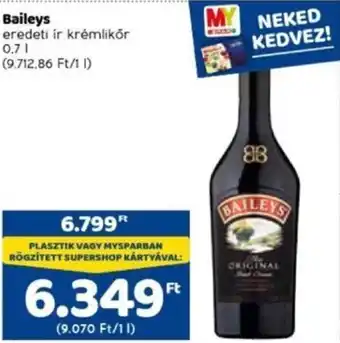 Spar Baileys 0,7 l ajánlat