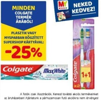 Spar Minden Colgate termék árából! ajánlat