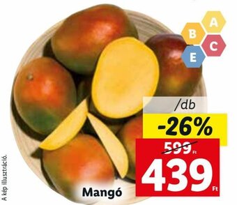 Lidl Mangó 1 db ajánlat