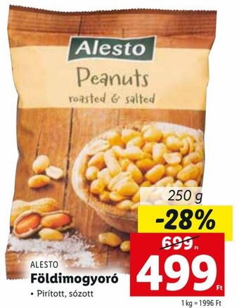 Lidl Alesto földimogyoró 250 g ajánlat