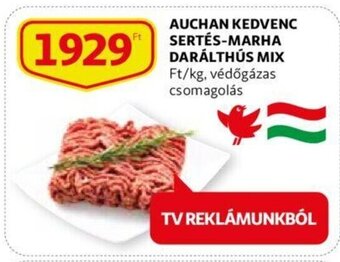 Auchan Auchan Kedvenc sertés-marha darálthús mix 1 kg ajánlat