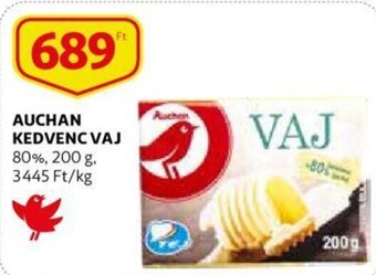 Auchan Auchan kedvenc vaj 200 g ajánlat
