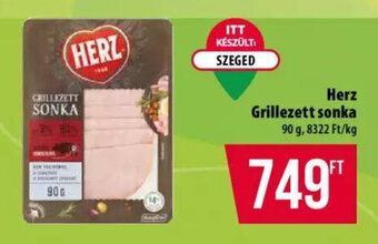 Coop Herz Grillezett sonka 90 g ajánlat