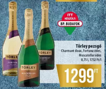 Coop Törley pezsgő 0,75 l ajánlat