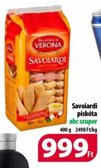 Coop Savoiardi piskóta 400 g ajánlat
