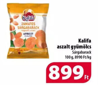 Coop Kalifa aszalt gyümölcs 100 g ajánlat