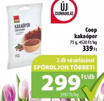 Coop Coop kakaópor 75 g ajánlat