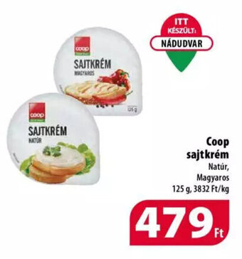Coop Coop sajtkrém 125 g ajánlat