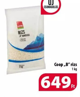 Coop Coop B rizs 1kg ajánlat