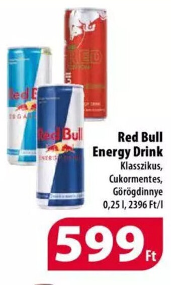 Coop Red Bull energy drink 0,25 l ajánlat