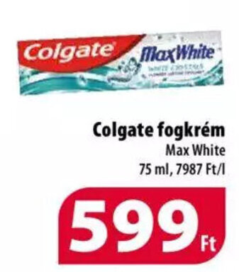 Coop Colgate fogkrém 75 ml ajánlat