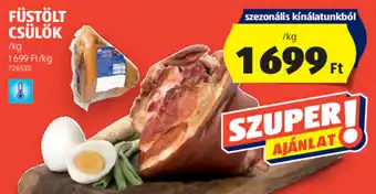 ALDI Füstölt csülök 1 kg ajánlat