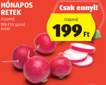 ALDI Hónapos retek 1 csomó ajánlat