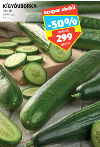ALDI Kígyóuborka 1 db ajánlat