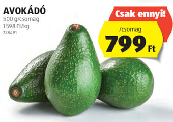 ALDI Avokádó 500 g ajánlat