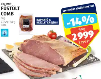 ALDI Gourmet füstölt comb 1 kg ajánlat