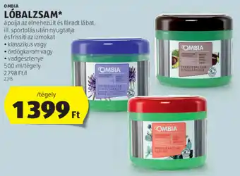 Ombia lóbalzsam